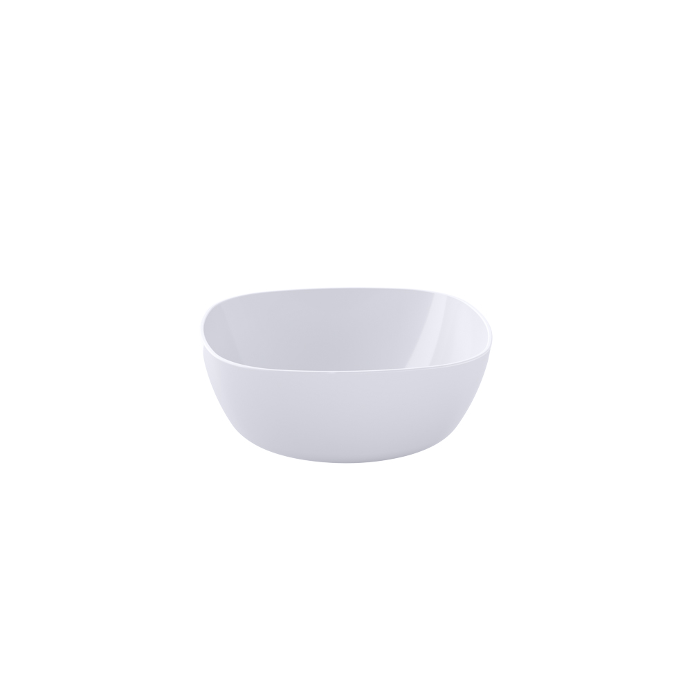 ENSALADERA DE PLASTICO 1,30L ESSENTIAL BLANCO | Simeni Outlet